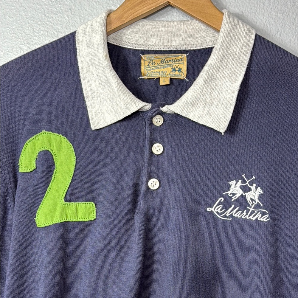 LA‎ MARTINA Men's Polo Sweater
